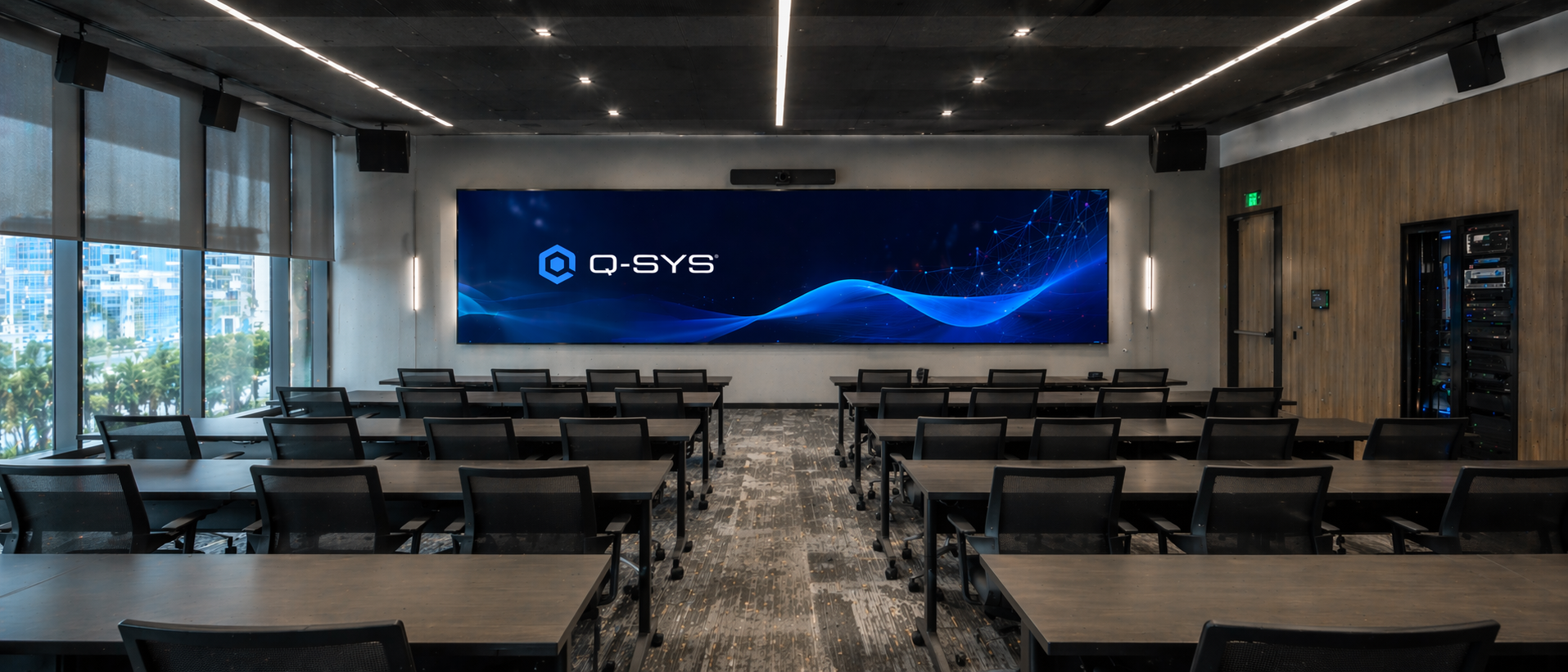 Training room technology environment