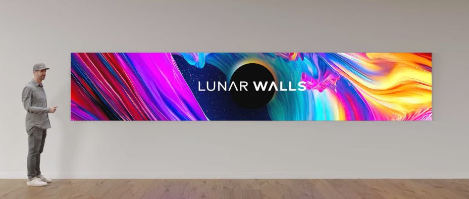 Lunar Walls Expanse MicroLED Display
